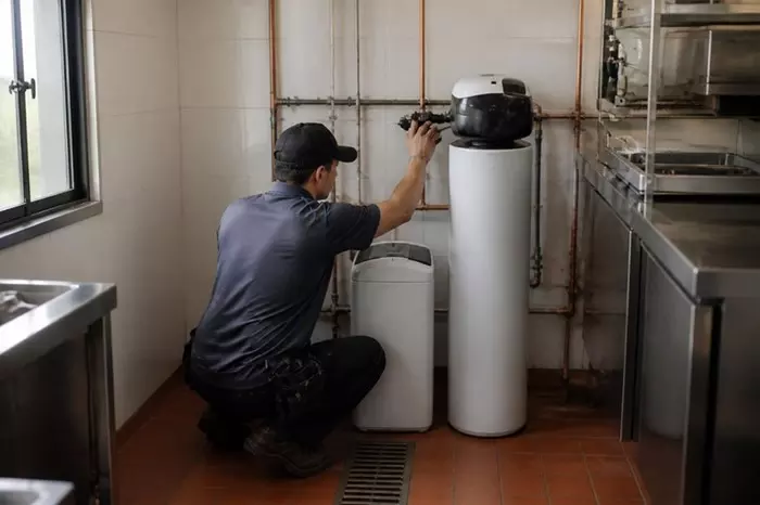 高雄餐廳廚房軟水安裝工程｜添源淨水案例