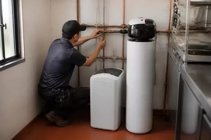 高雄餐廳廚房軟水安裝工程｜添源淨水案例